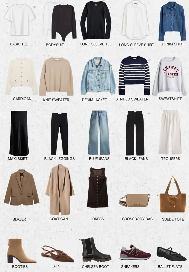 fall capsule wardrobe ideas 2025 The Cozy-Chic Intersection: Sporty, Polished, Feminine