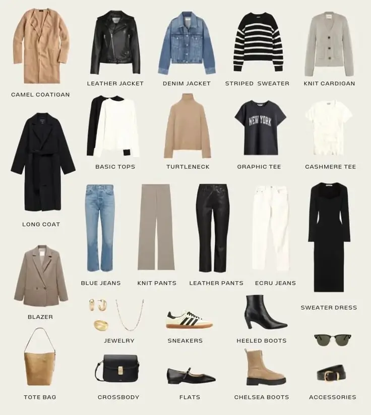 fall capsule wardrobe ideas 2025 The Low-Key Luxe Layering Formula