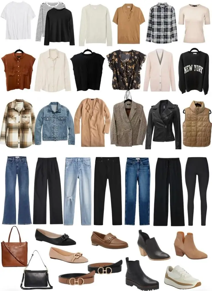 fall capsule wardrobe ideas 2025 Effortless Fall Meets Real-Life Layering