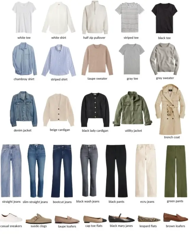 fall capsule wardrobe ideas 2025 Relaxed Staples for Modern Cool Girls