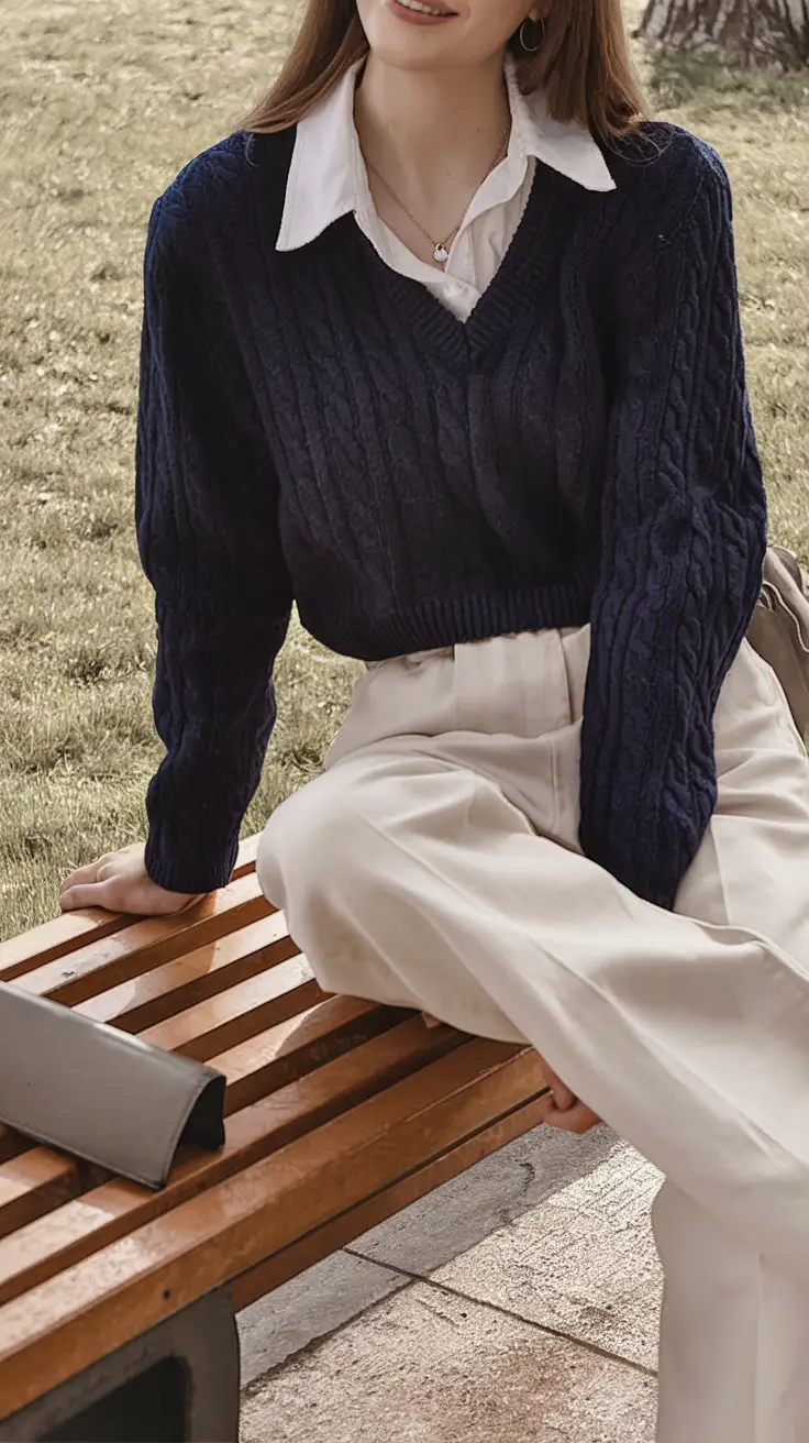 fall fashion inspo for women 2025 Prep School but Make It Elegant