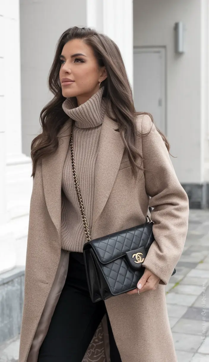 fall fashion inspo for women 2025 Cozy Elegance with Luxe Heritage Touches