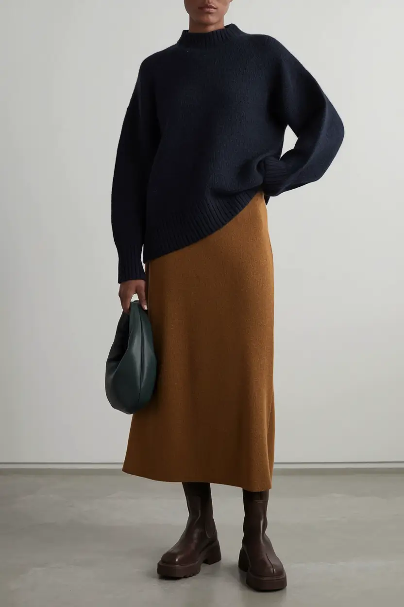 fall fashion inspo for women 2025 Cozy Meets Minimal in an Autumn Palette