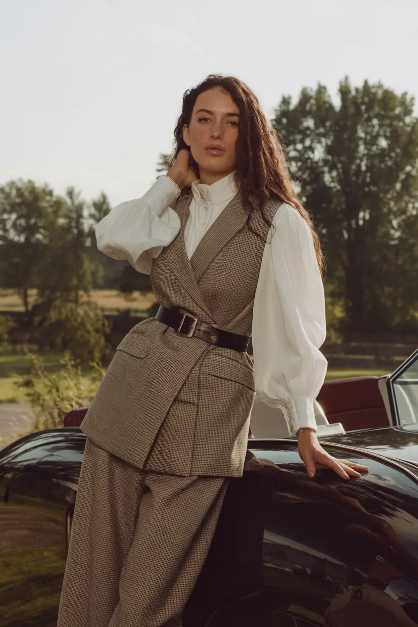 fall fashion inspo for women 2025 Equestrian Tailoring, Reinvented
