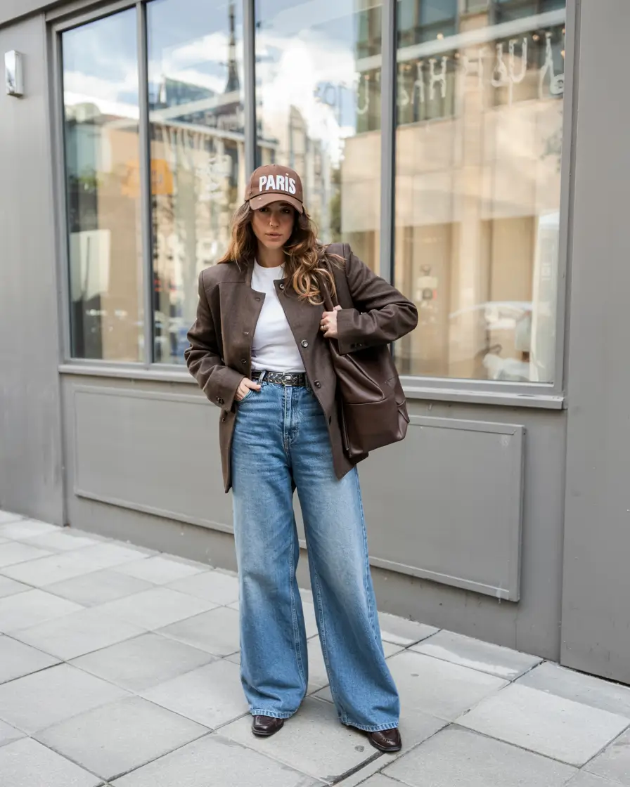 fall fashion outfits ideas 2025+Off-Duty But Make It Parisian