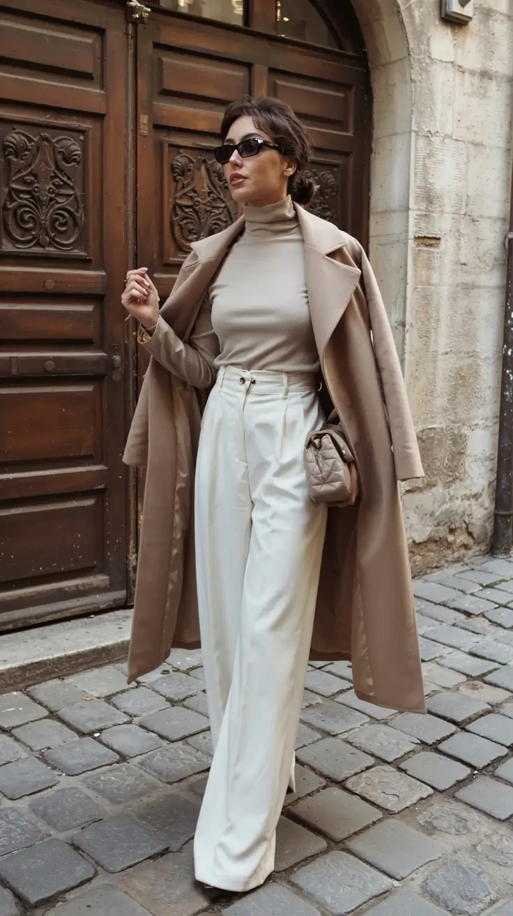 fall fashion outfits ideas 2025+Full-On Monochrome Moment