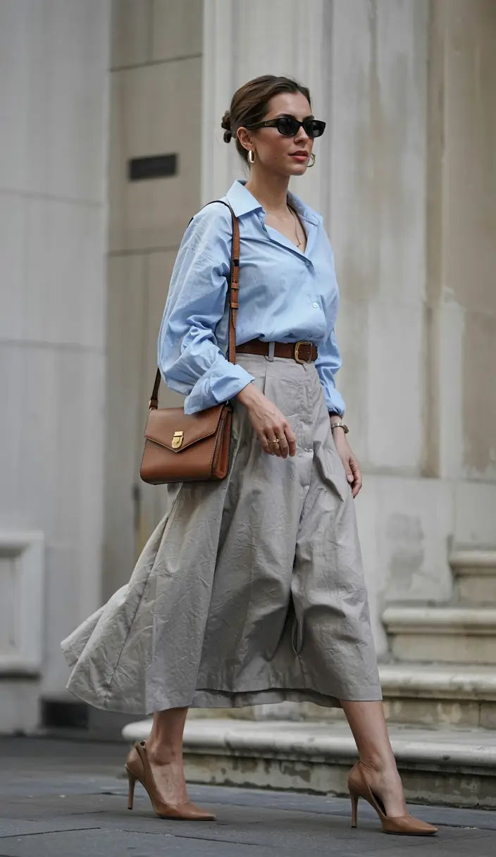 fall fashion trends for women 2025 Tailored Grace in Earthy Neutrals