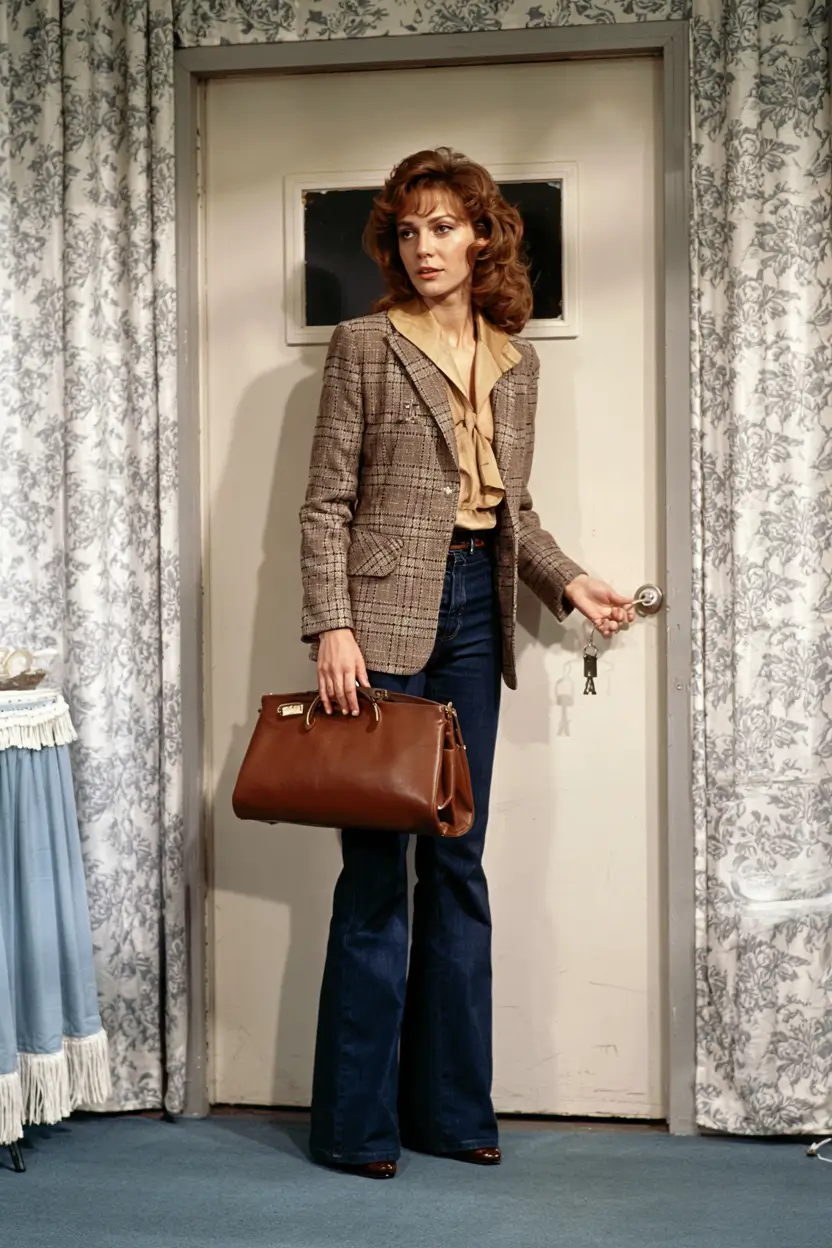 fall fashion trends for women 2025 ’70s Office Chic Revival