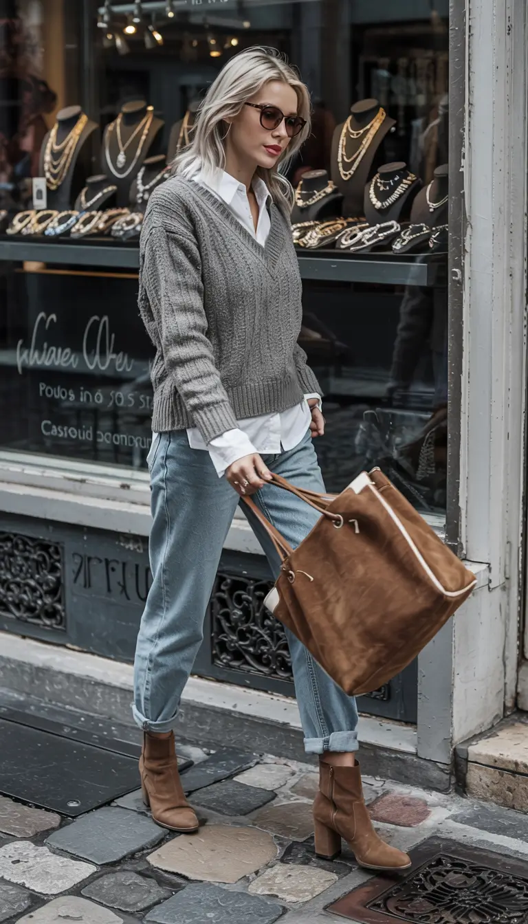 fall fashion trends for women 2025 Weekend Errands, Parisian Edition