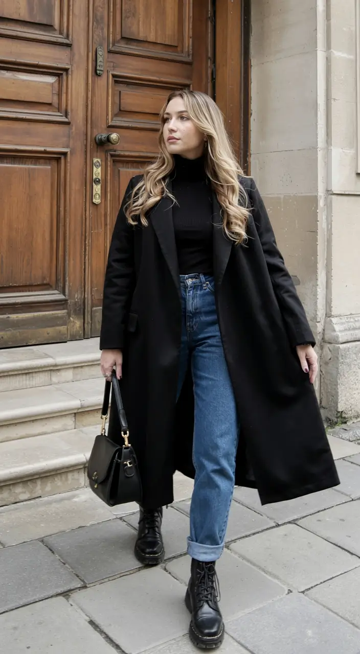 fall fashion trends for women 2025 Blackout Beauty With Combat Edge