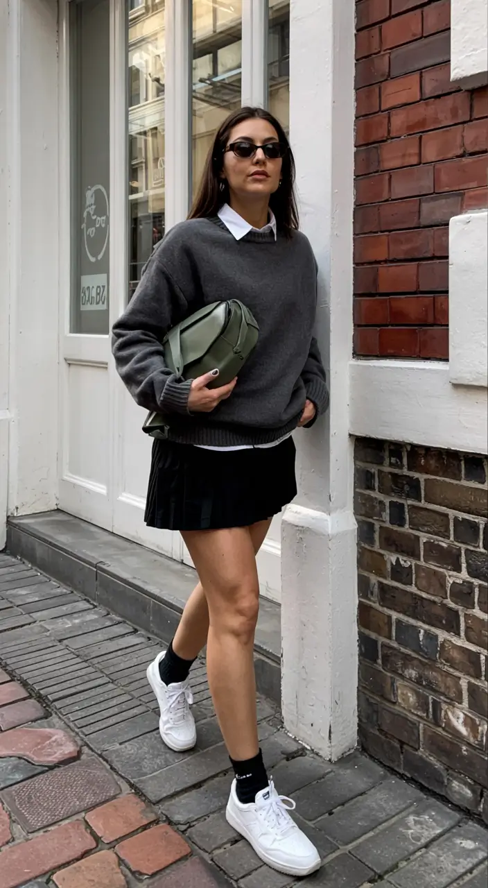 fall fashion trends for women 2025 Preppy Cool with a Modern Swing