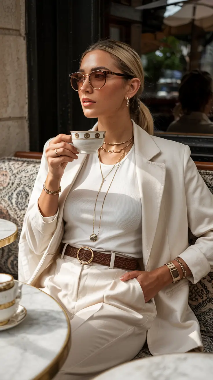 fall fashion trends for women 2025 White Espresso Hour