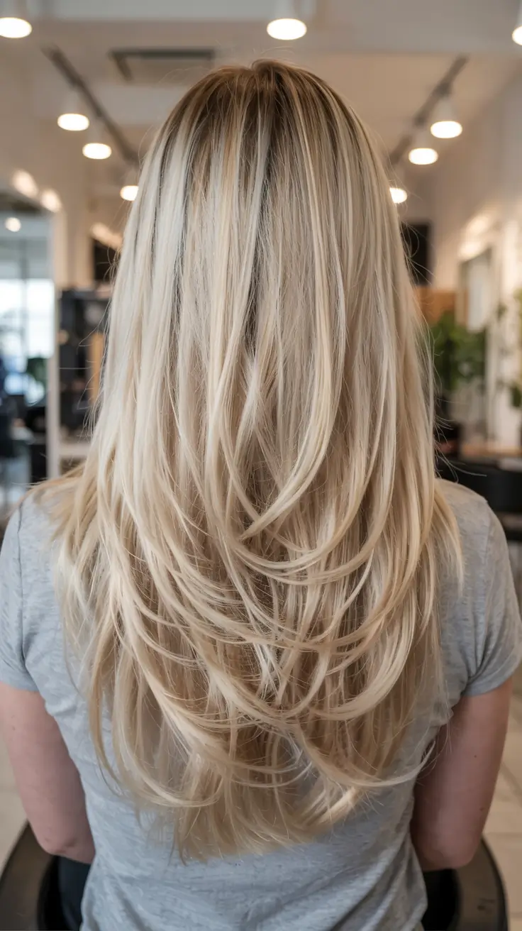 fall hair color for blondes ideas 2025+Golden Blonde with Feathered Volume
