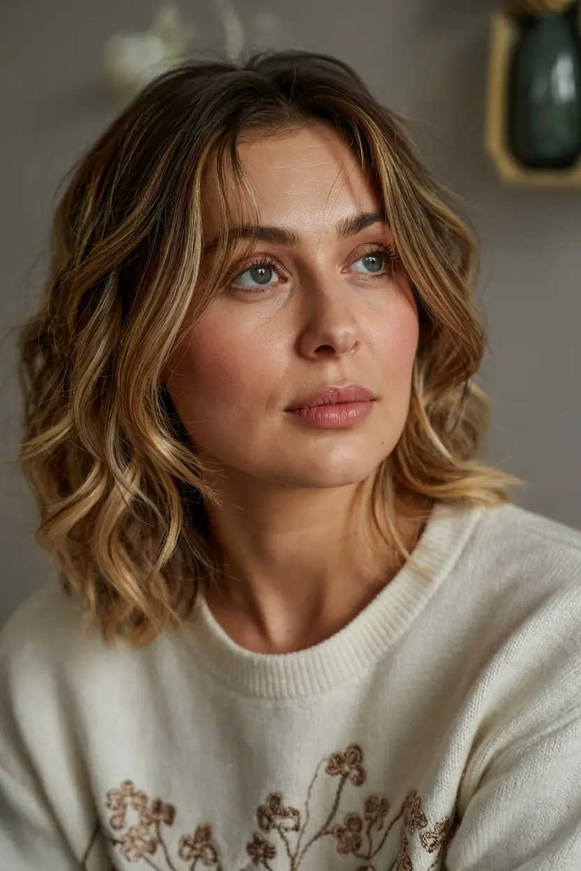 fall hair color ideas 2025 for women over 50+Golden-Buttermilk-Blonde-with-Sunkissed-Ends
