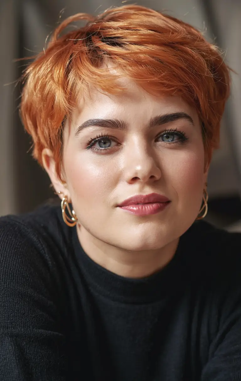 fall haircuts for chubby faces ideas 2025+Soft Face-Framing Long Layers with Bottleneck Bangs