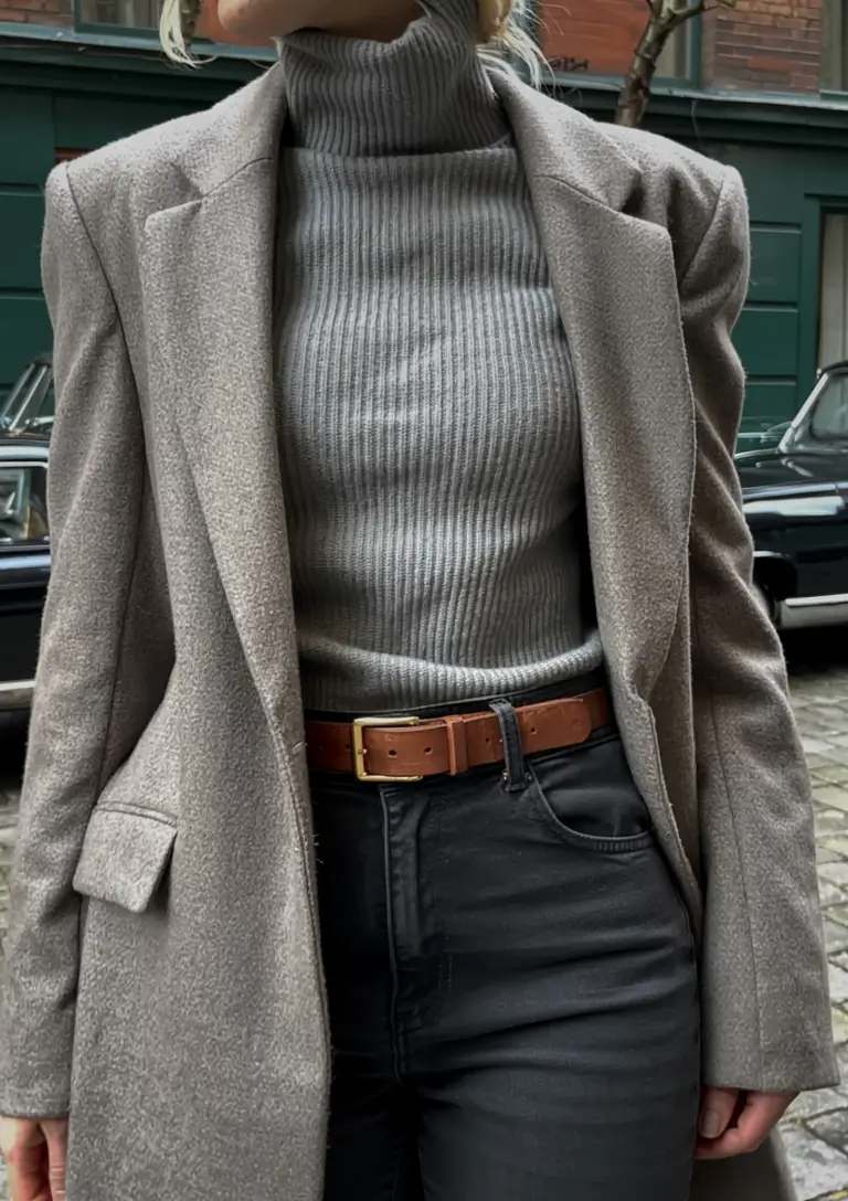 fall office outfits for women ideas 2025-Stone Tones and Smart Layers
