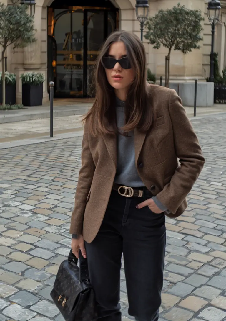 fall old money outfits ideas 2025+Heritage Blazer and Parisian Cool