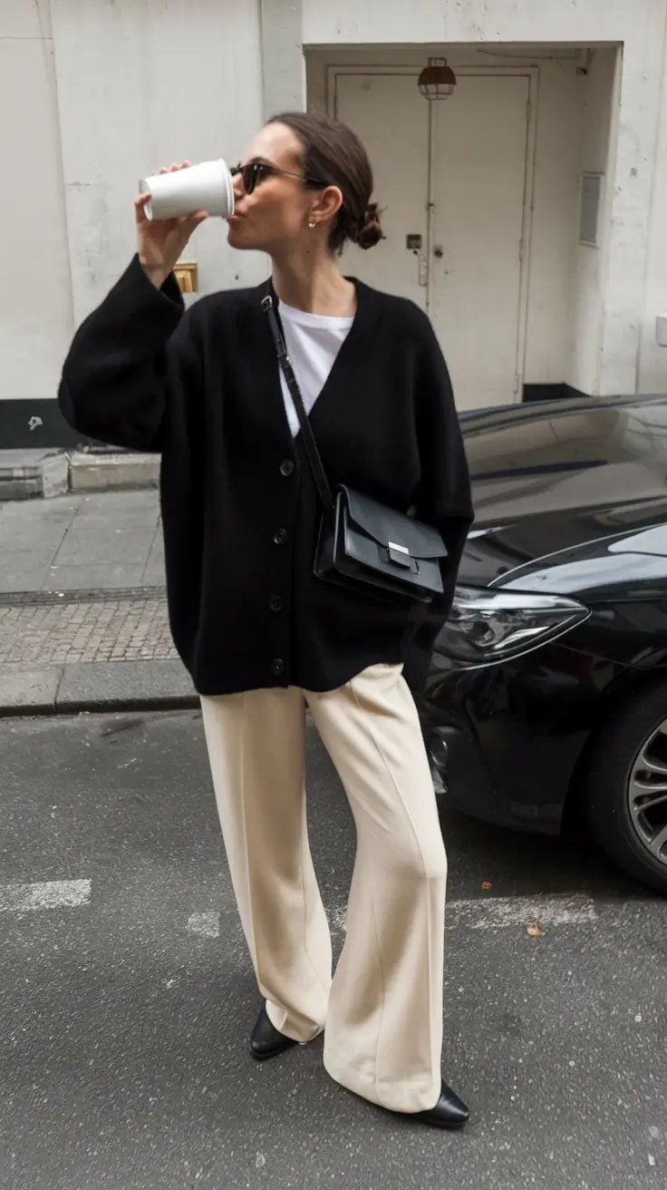 fall outfits ideas Street Style Meets Lounge Energy