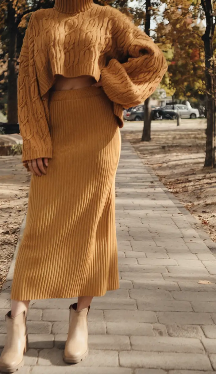 fall outfits ideas Golden Hour Knits