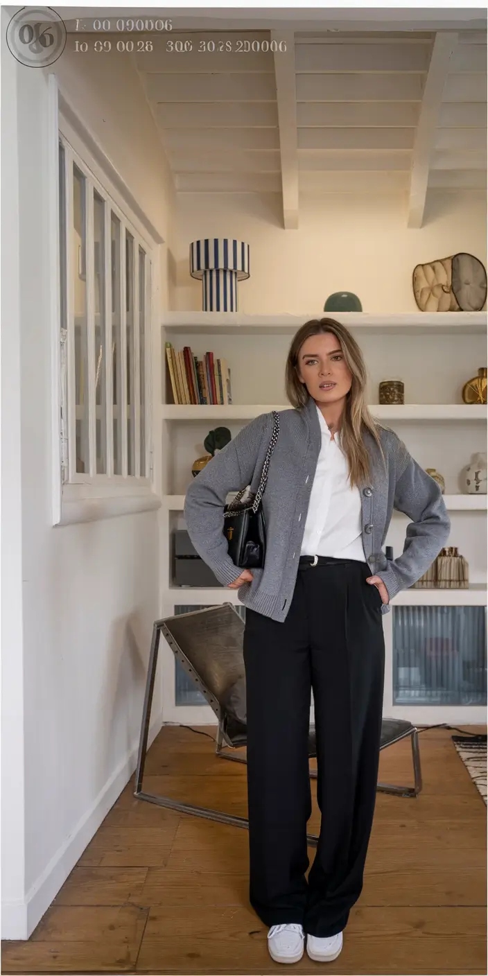 fall outfits ideas Smart Casual with a Polished Punch