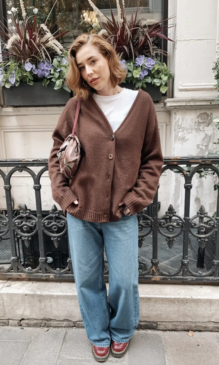 fall outfits latina women - cute ideas 2025 Soft Retro in Chocolate Tones