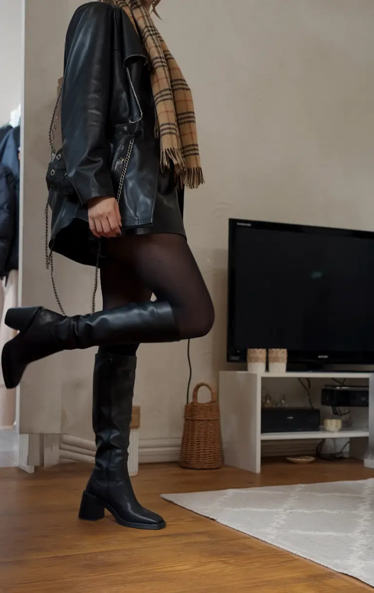 fall outfits with boots trendy ideas 2025 Downtown London Energy With a Side of Sass