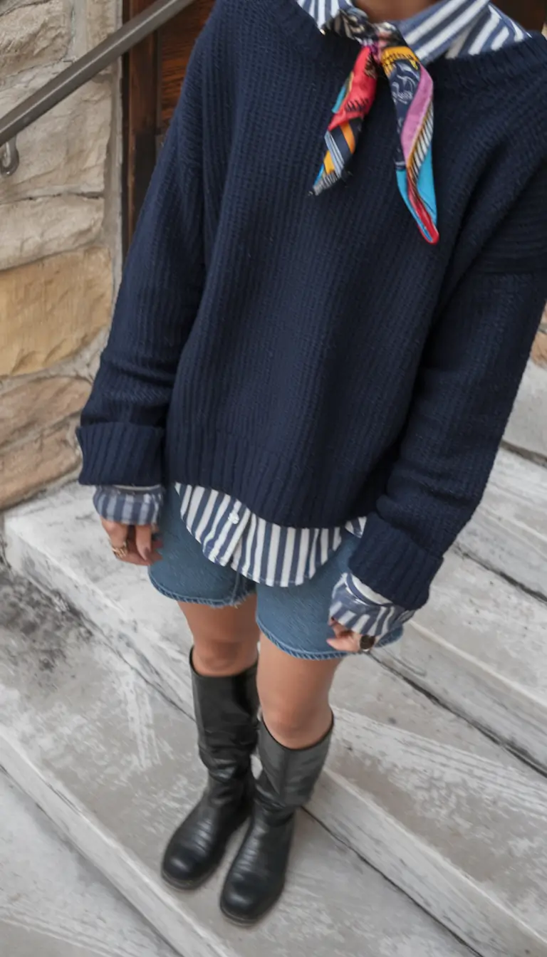fall outfits with boots trendy ideas 2025 Back-to-School Cool With a Vintage Spin