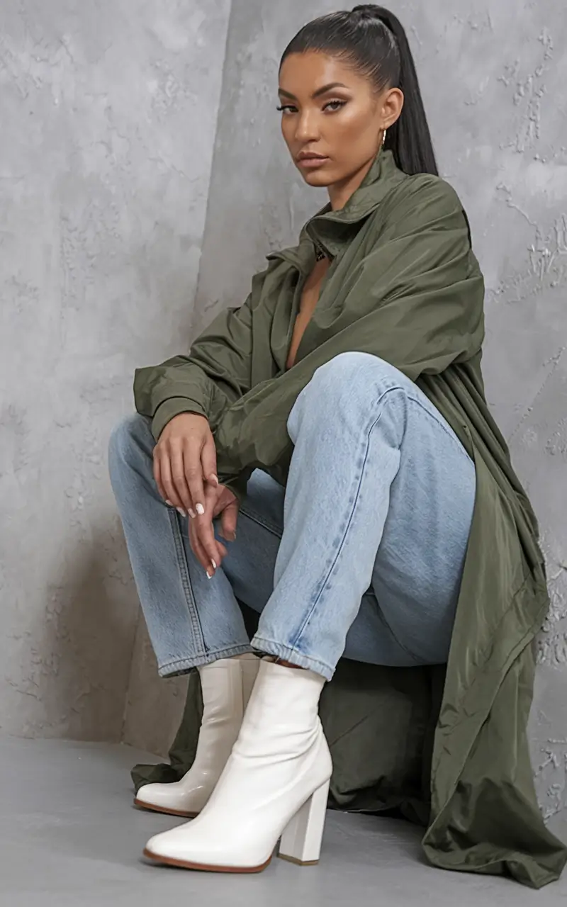 fall outfits with boots trendy ideas 2025 Utility Goes Chic With Denim & Cream