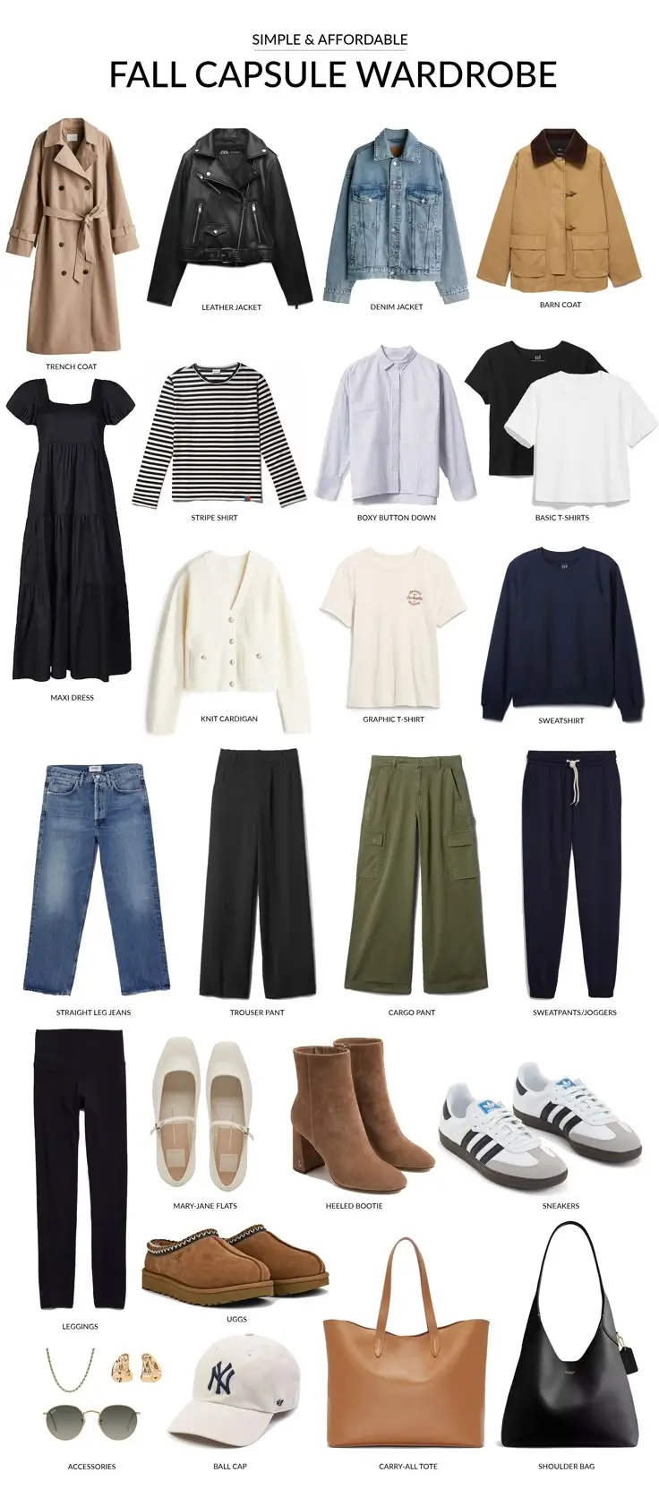 fall plus size capsule wardrobe ideas 2025 Simple, Smart, and Affordable Fall Staples