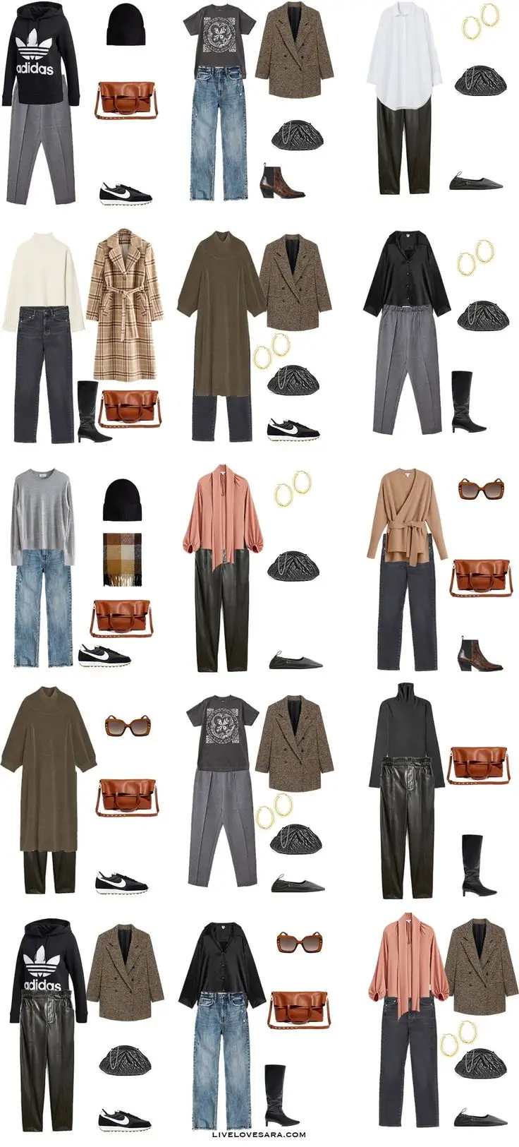 fall plus size capsule wardrobe ideas 2025 Smart Neutrals with a Hint of Rock & Roll