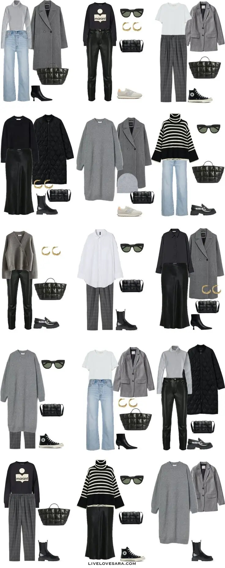 fall plus size capsule wardrobe ideas 2025 Graphite Neutrals With Power Layers
