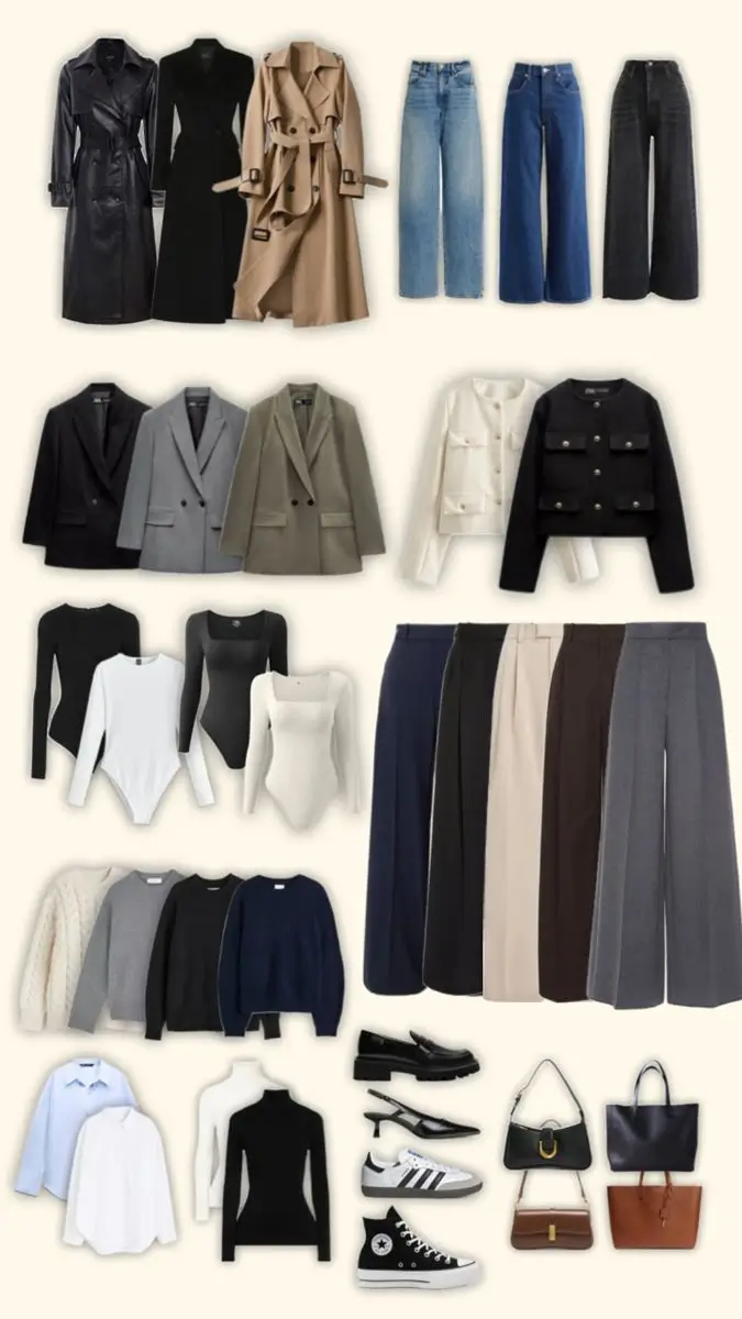 fall plus size capsule wardrobe ideas 2025 Structure Meets Softness in Luxe Layers