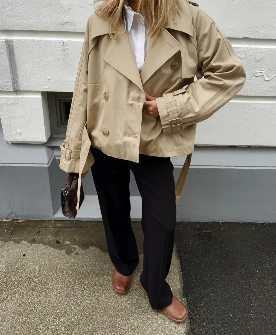 fall transition outfits ideas 2025 Tailored and Grounded With Structured Ease