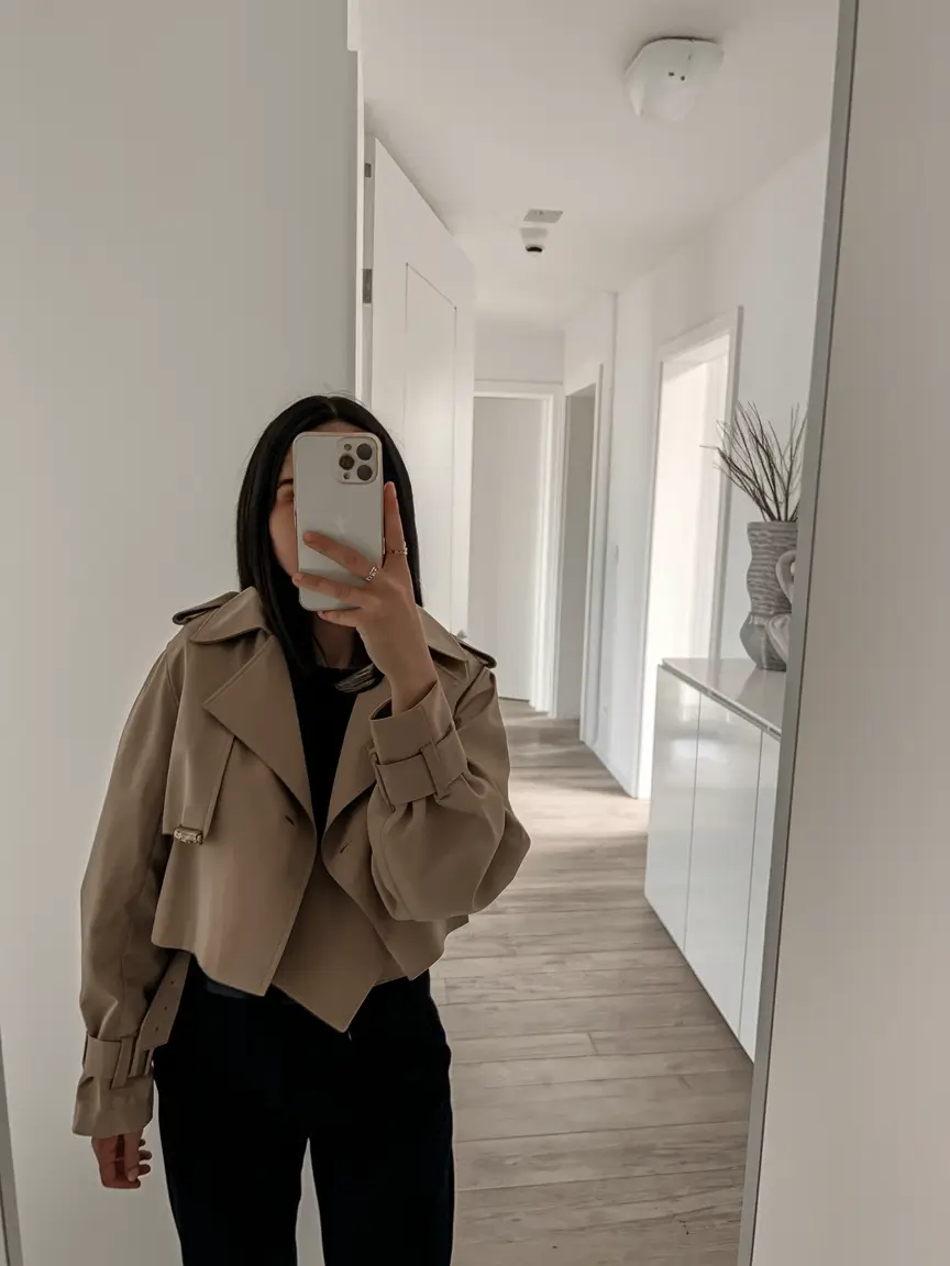 fall transition outfits ideas 2025 Minimalist Cool for Cloudy Mornings