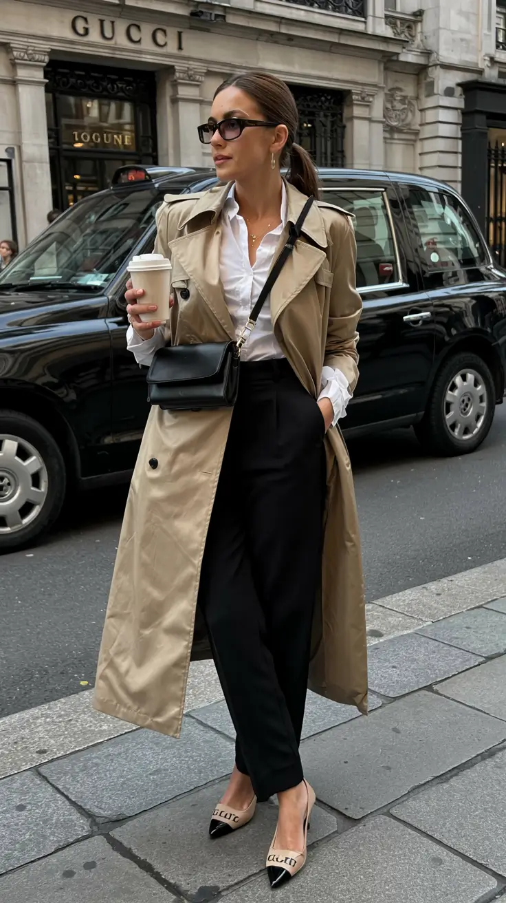 fall work outfits for women+The Paris-Inspired Power Look