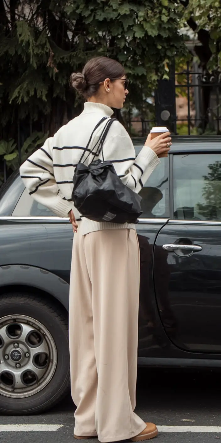 new fall outfits ideas Soft Luxe Meets Paris Street Style