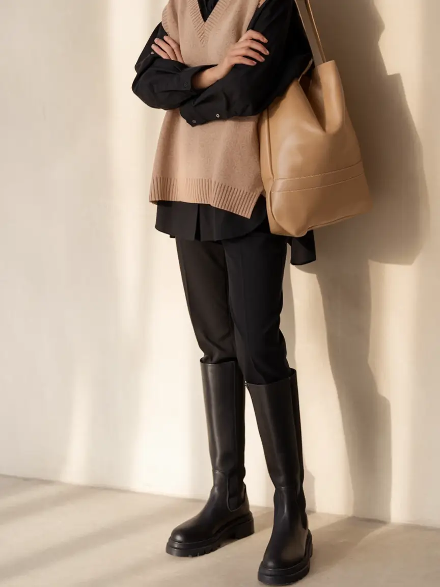 new fall outfits ideas Vest Game Strong: Cool and Clever Layering