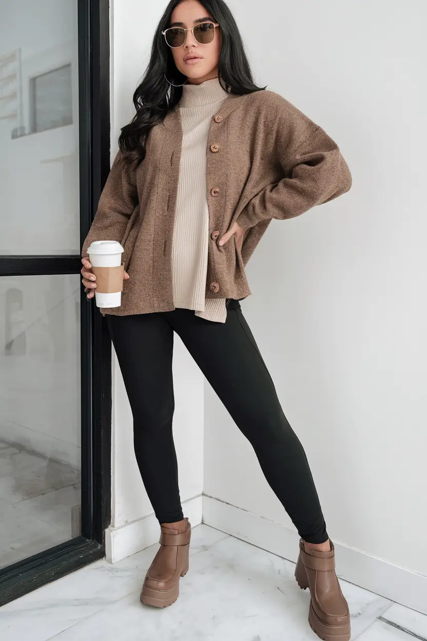 new fall outfits ideas Weekend Coffee Run Meets City Chic