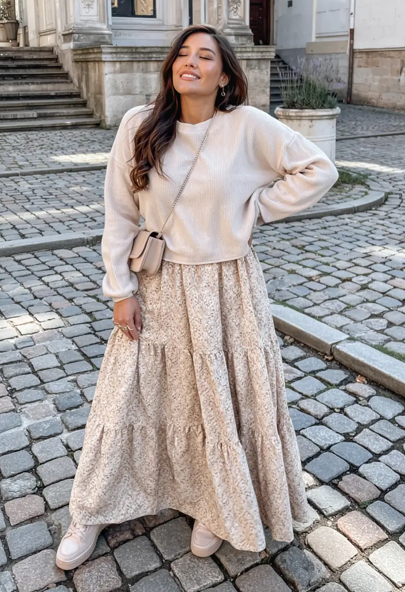 midsize fall outfits ideas 2025+Urban Chic in Leather and Layers