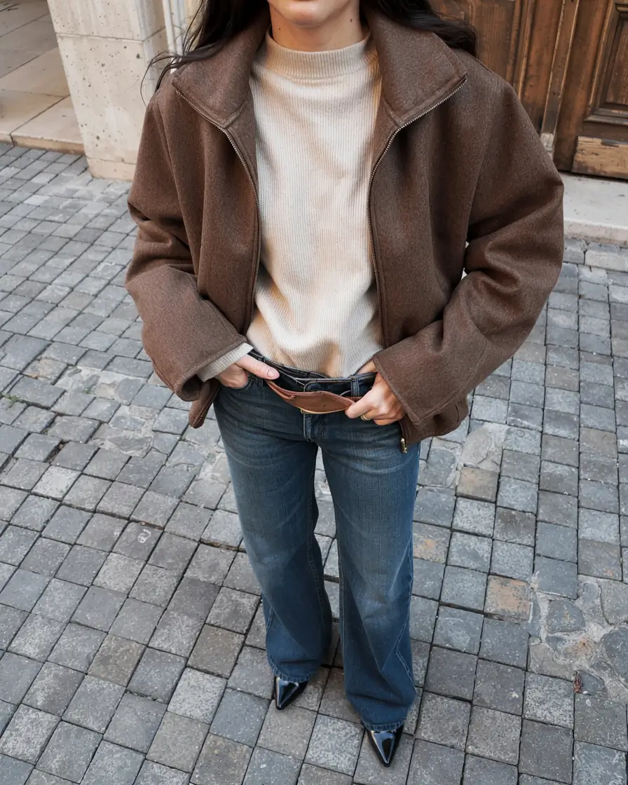 new 2025 fall fashion outfits ideas 2025 The Retro Revival Jacket