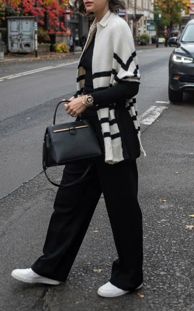 new 2025 fall fashion outfits ideas 2025 Graphic Layers With Sporty Ease