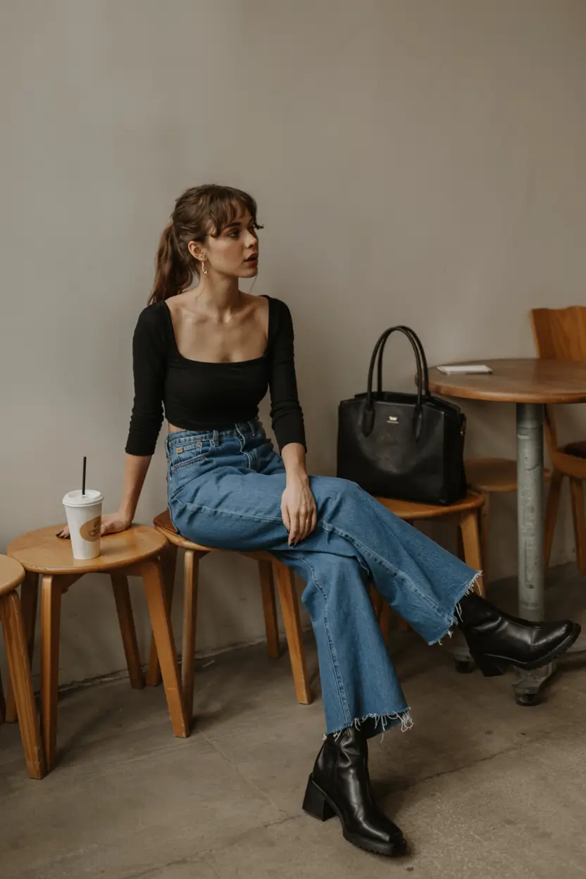 new 2025 fall fashion outfits ideas 2025 Off-Duty Cool Girl Uniform