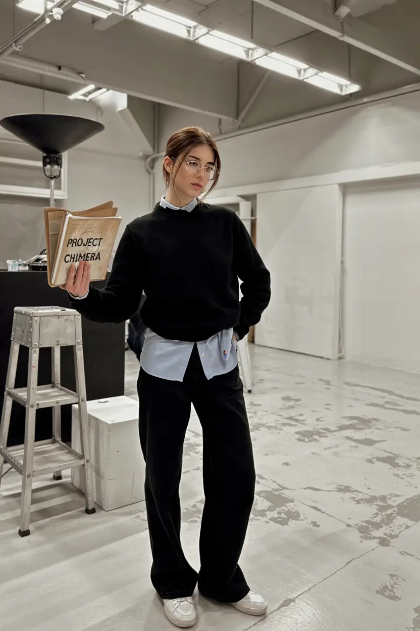 new 2025 fall fashion outfits ideas 2025 Academic Core Meets Streetwear Ease