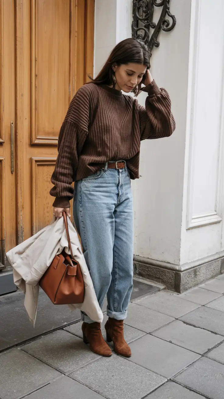 new ideas 2025 fall style for women+Cozy Corduroy & Tonal Browns