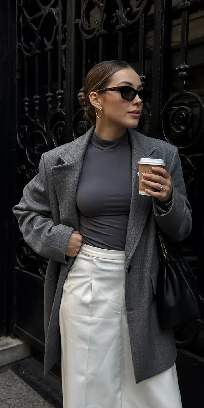 new ideas 2025 fall style for women+Grey Days Never Looked So Sharp