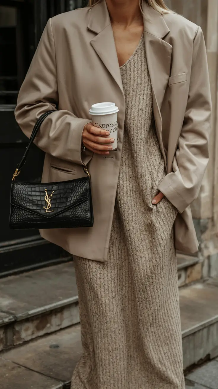 new ideas 2025 fall style for women+Minimal Layers With Designer Texture