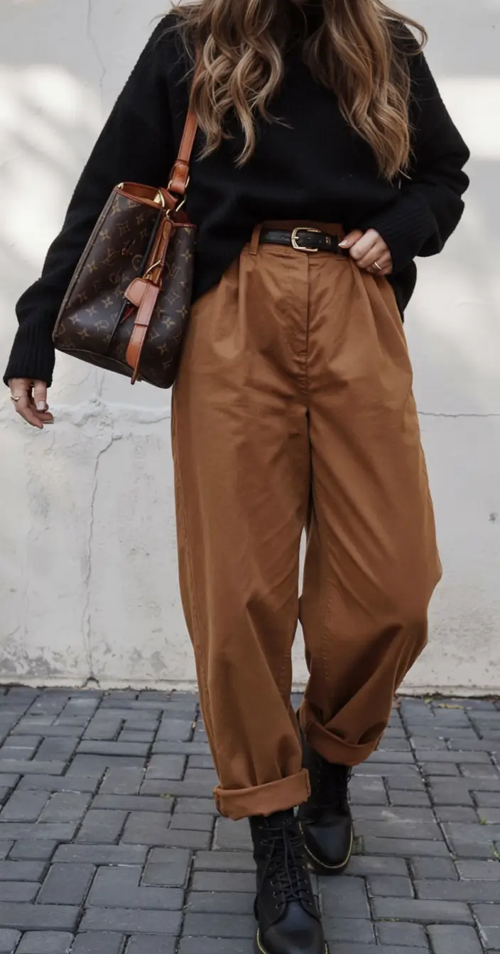 plus size fall fashion ideas 2025 Utility Luxe with a Fall Twist