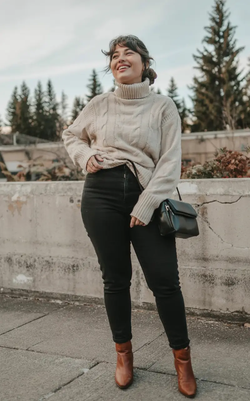 plus size fall fashion ideas 2025 Simple, Soft, and So Ready for Fall