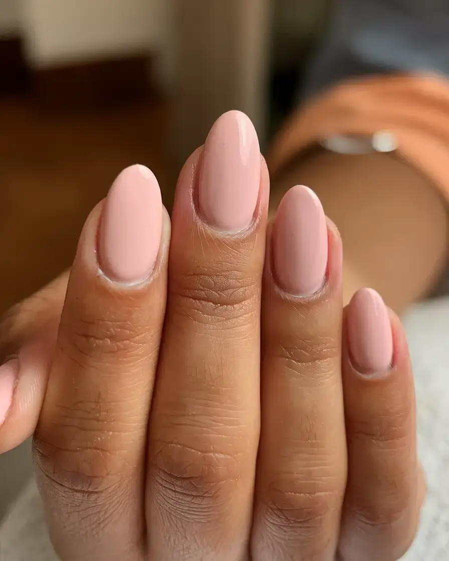 prettiest pink nails for summer 2025 Soft Blush Elegance