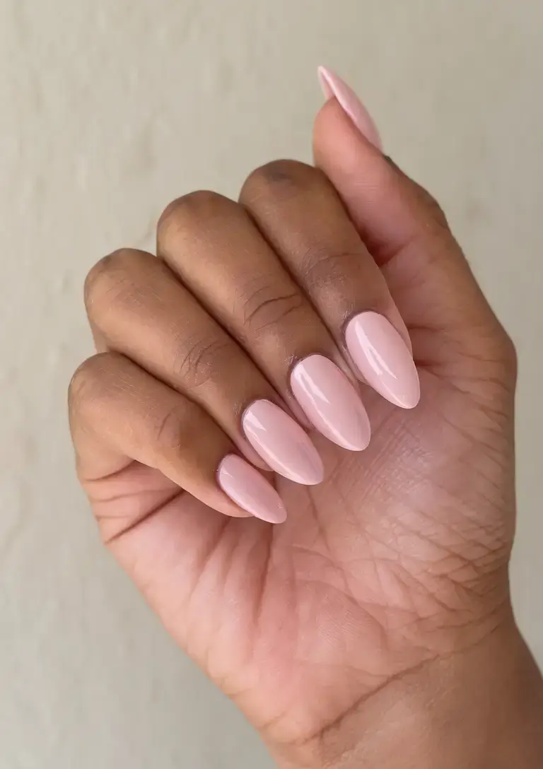 prettiest pink nails for summer 2025 Cool Cotton Candy Pink